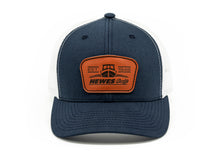 Load image into Gallery viewer, Leather Patch Hat - Navy
